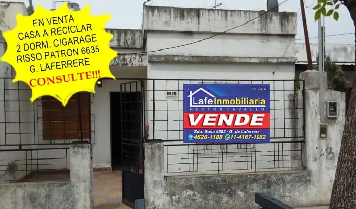 CASA A RECICLAR, ESCUCHA PROPUESTA DE CONTADO.